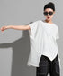 Diagonal zip top